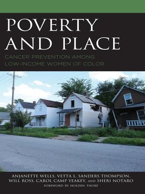 cover image of Poverty and Place